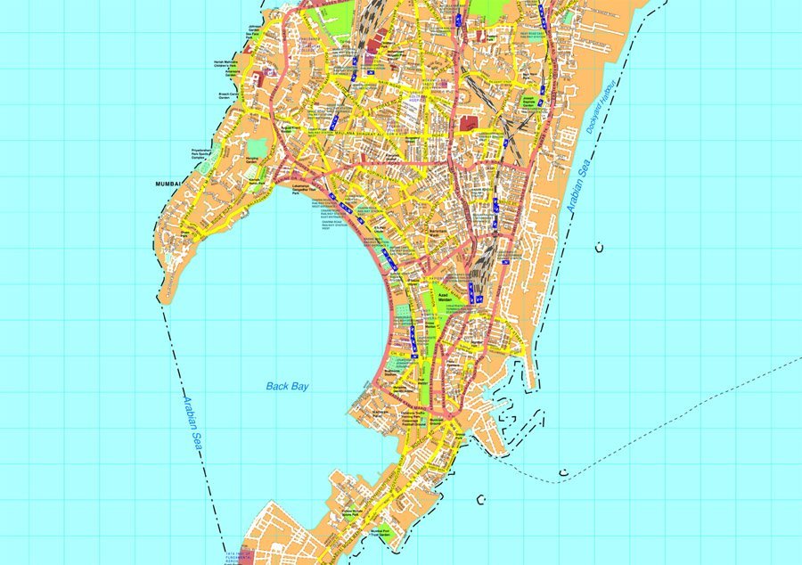 Mumbai map