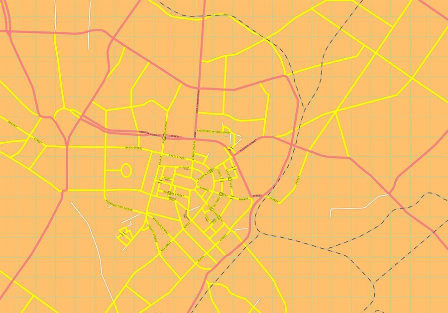Tashkent map