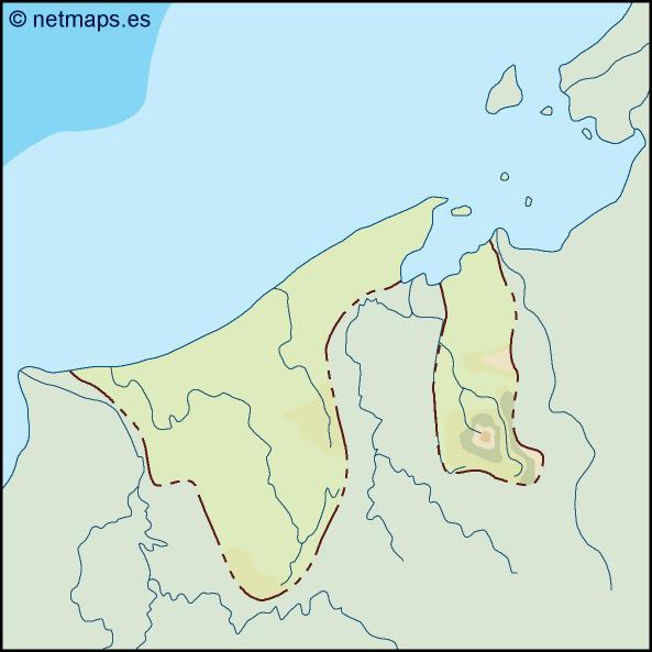 brunei illustrator map