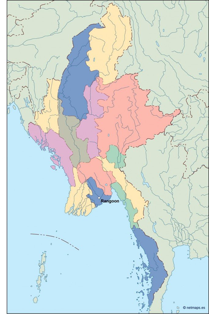 burma blind map