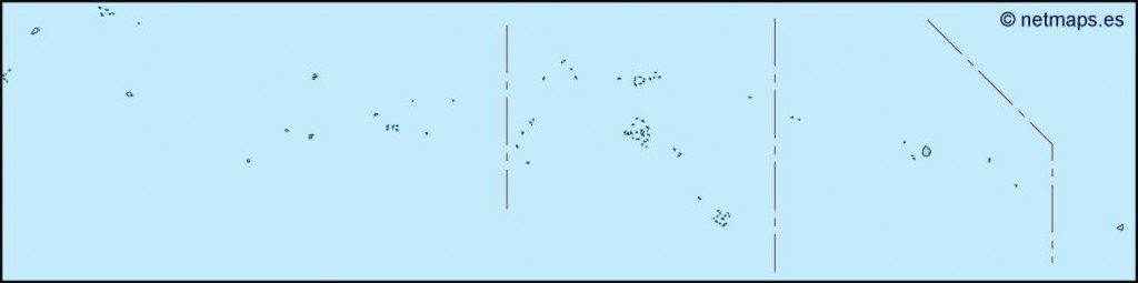 federated states of micronesia blind map
