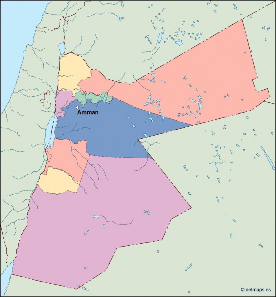 jordan vector map