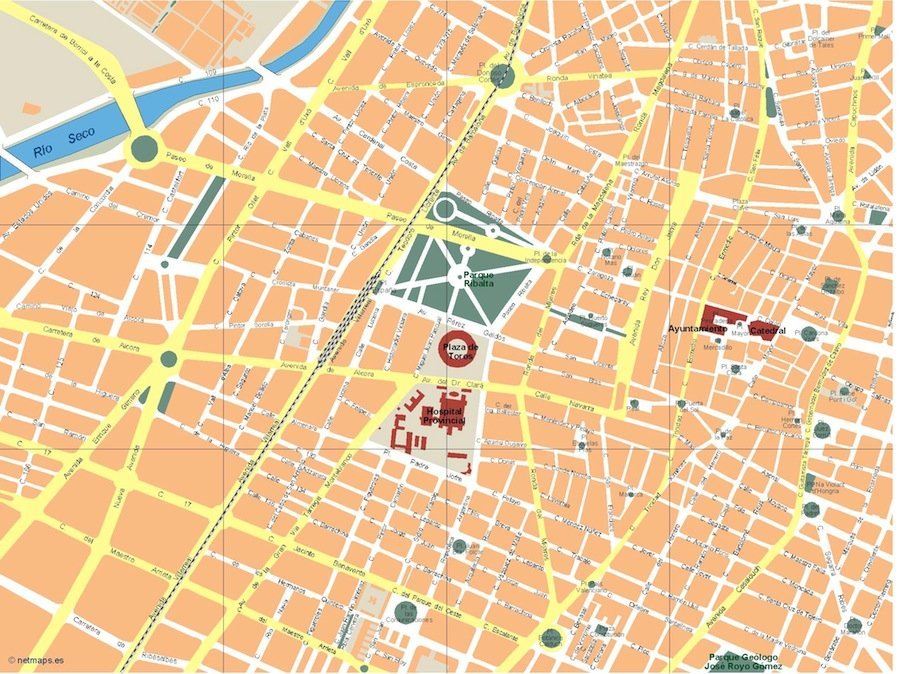 mapa castellon