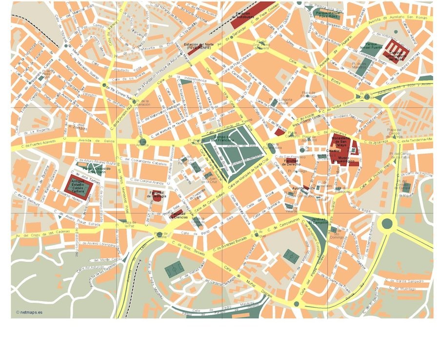 mapa oviedo
