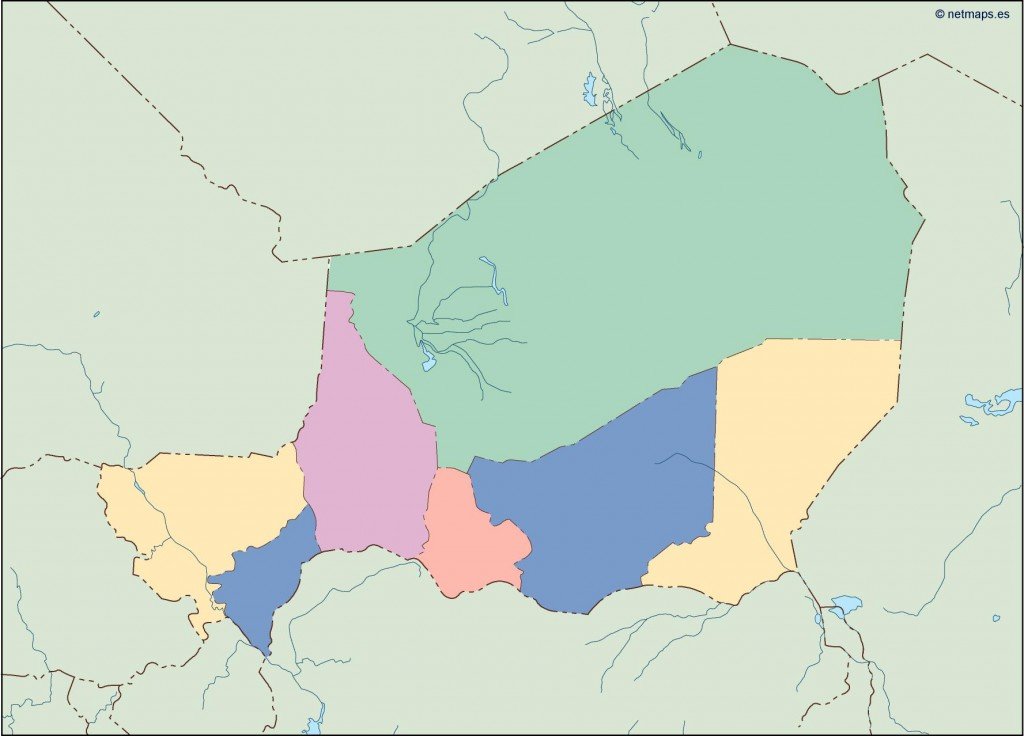 niger blind map