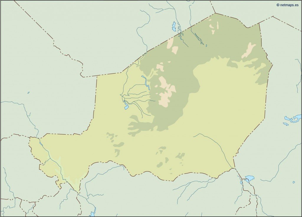 niger illustrator map