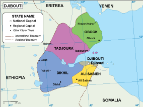 Djibouti EPS map