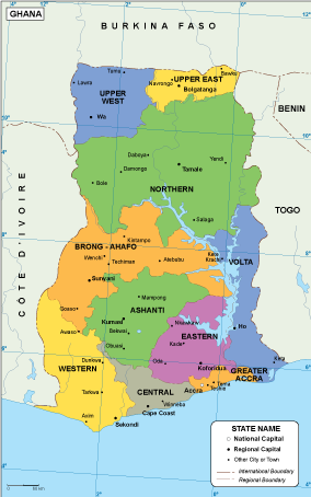 Ghana EPS map