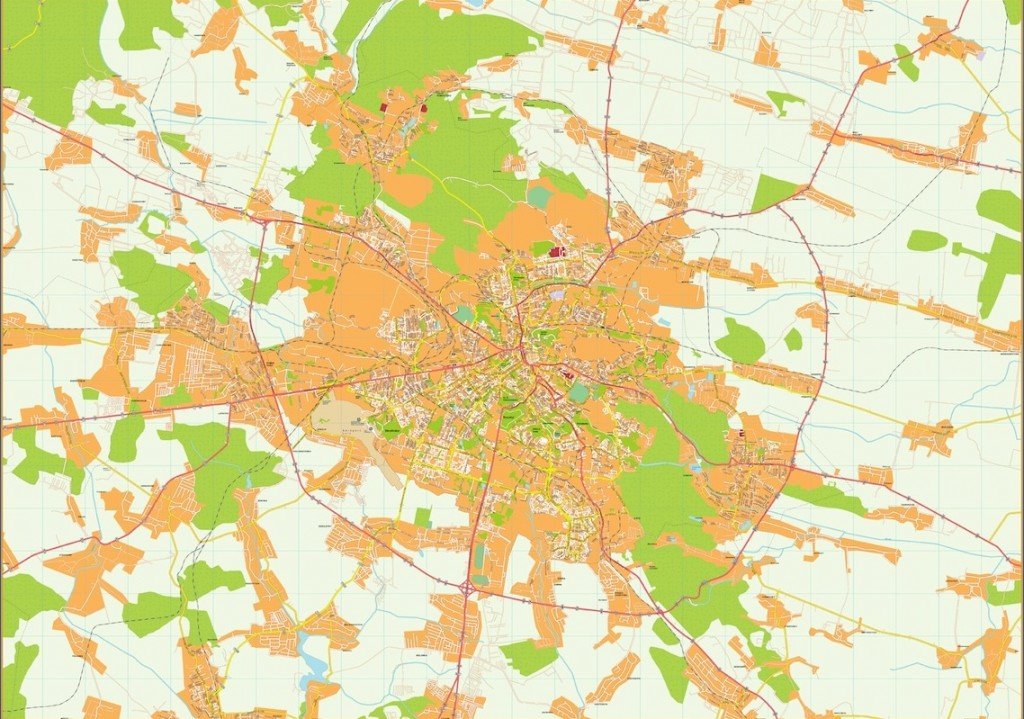 Leopoli Illustrator Map