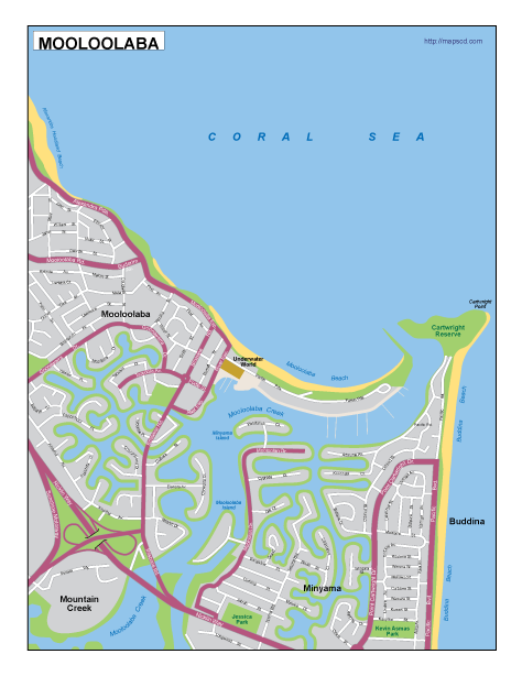 Mooloolaba EPS map