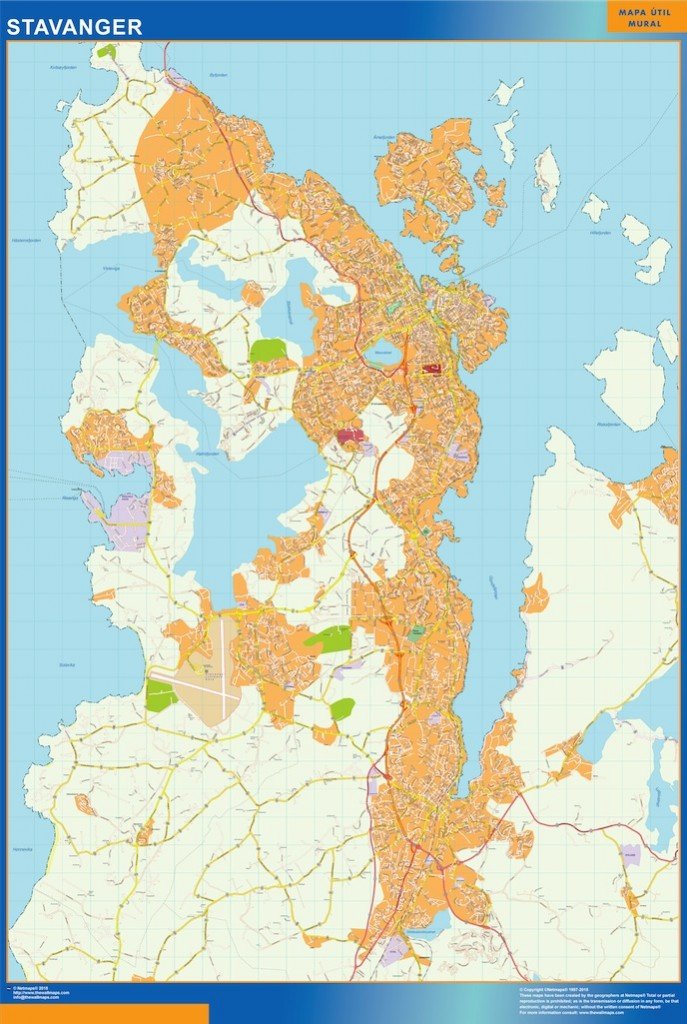 Stavanger kart