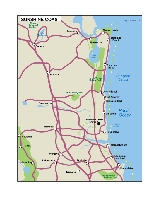 Sunshine EPS map