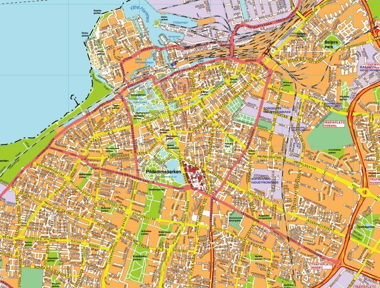karta malmo