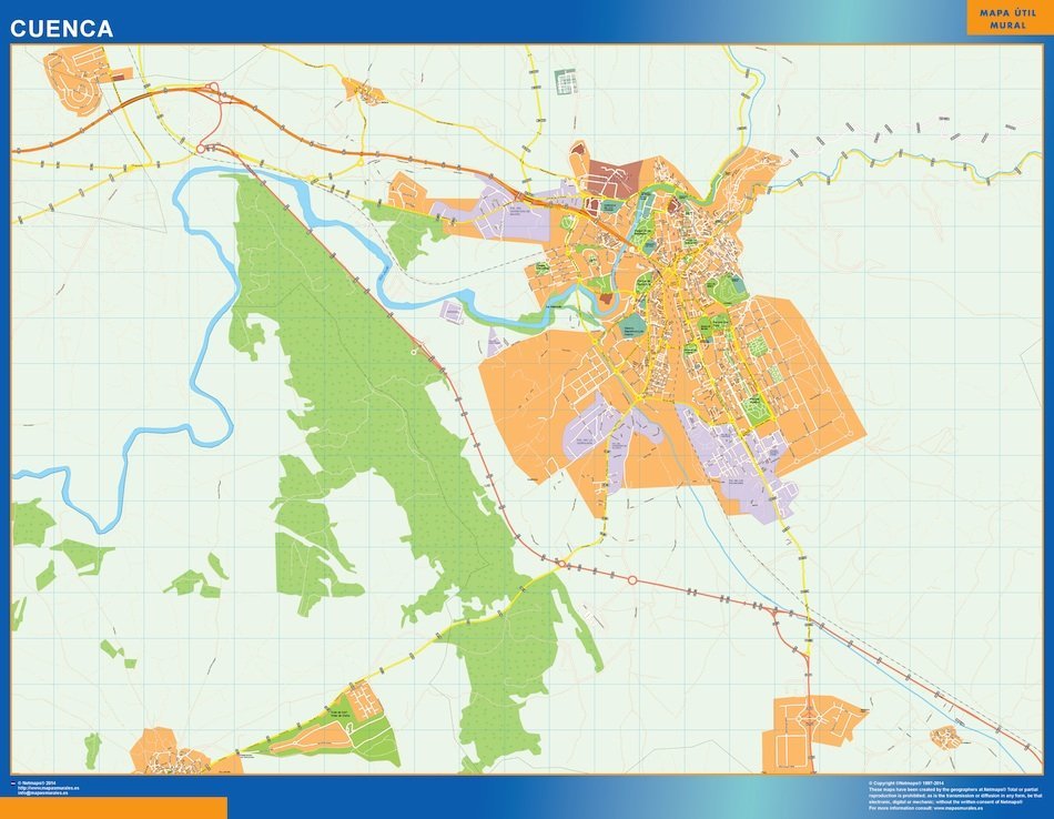 mapa vectorial cuenca