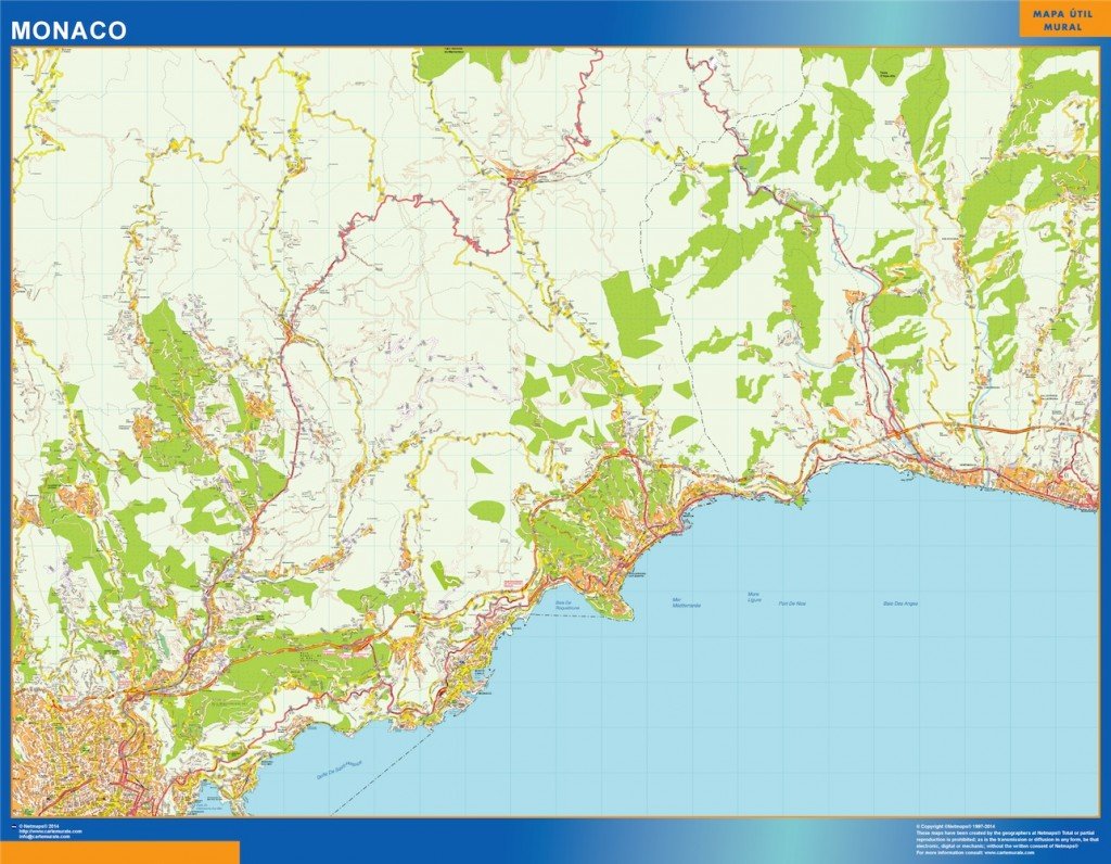 monaco carte illustrator