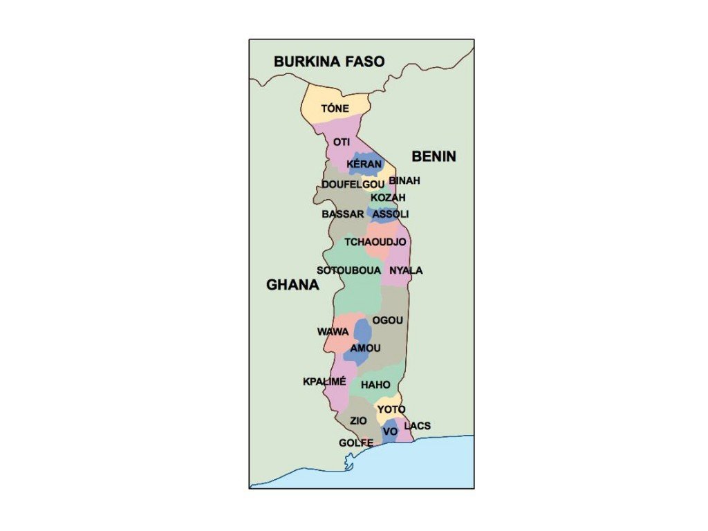 togo presentation map