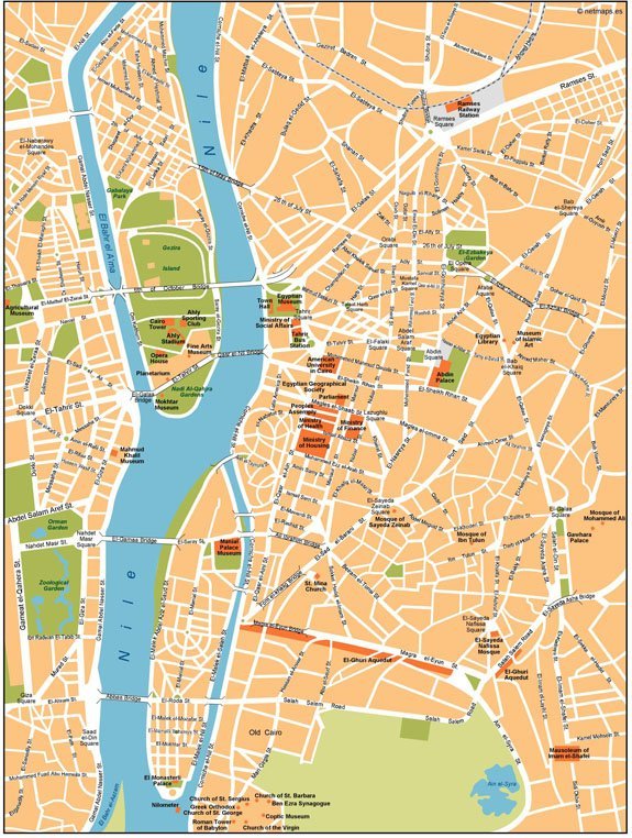 Cairo Vector Map