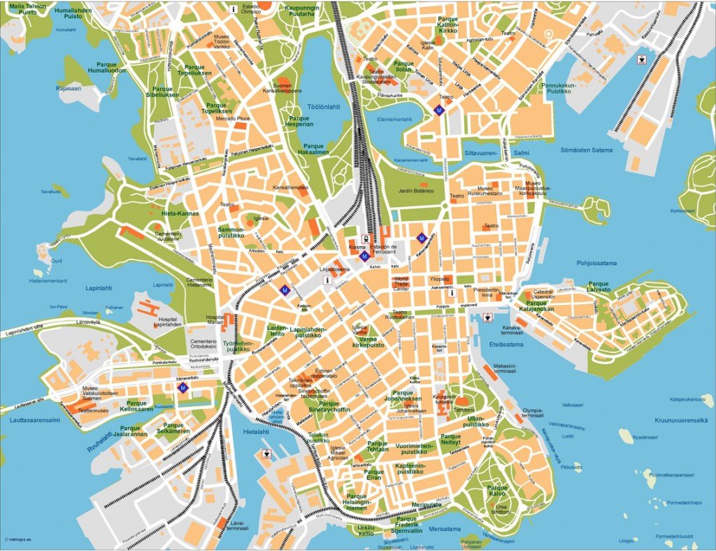 Helsinki Vector Map